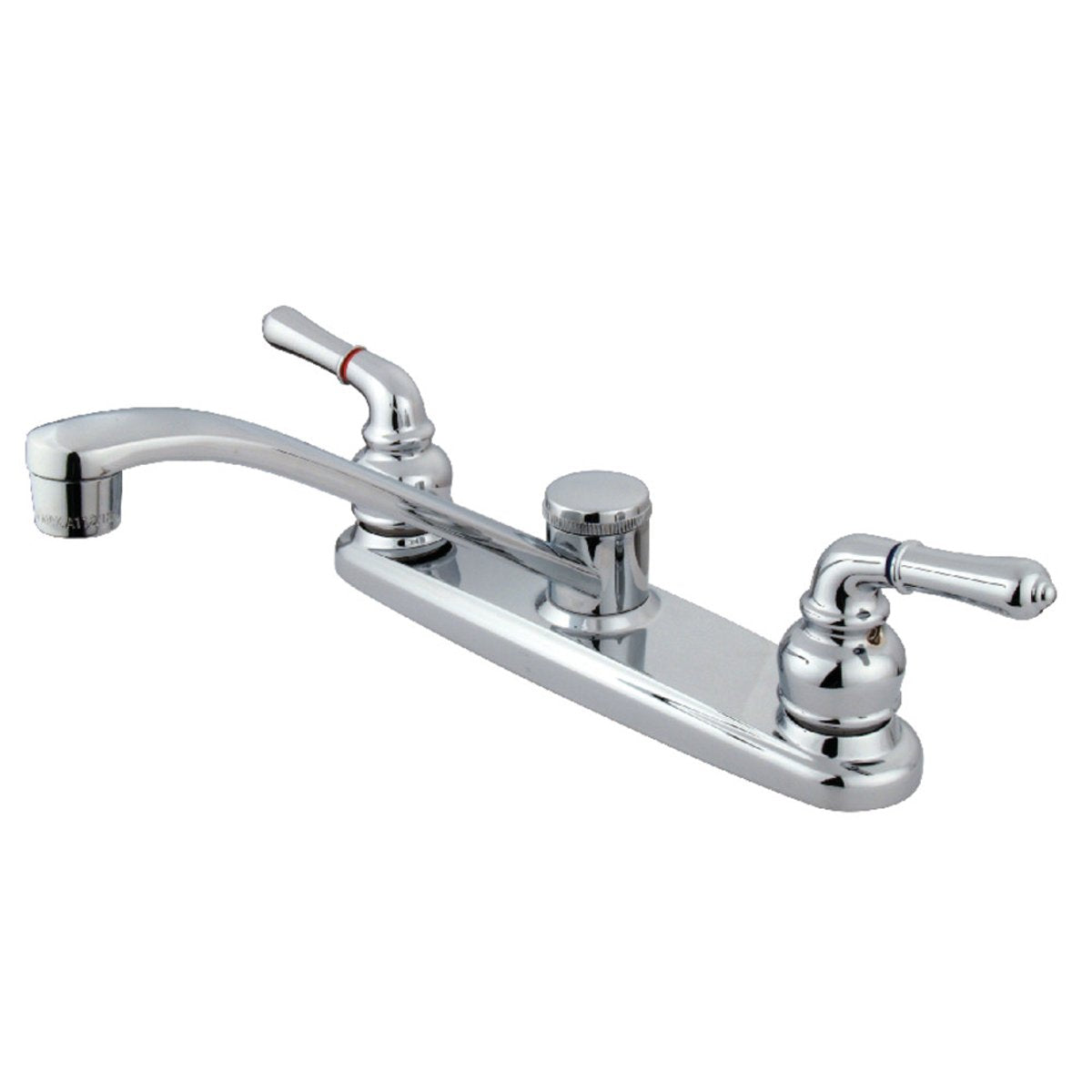 Kingston Brass KB271 8-Inch Centerset Kitchen Faucet in Polished Chrome