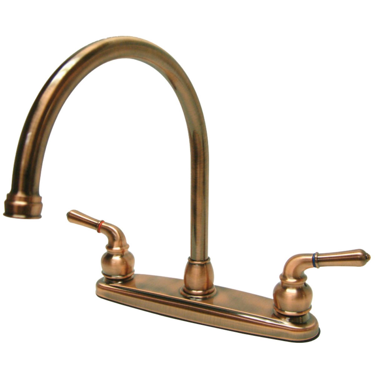 Kingston Brass Magellan Centerset 2-Handle Kitchen Faucet