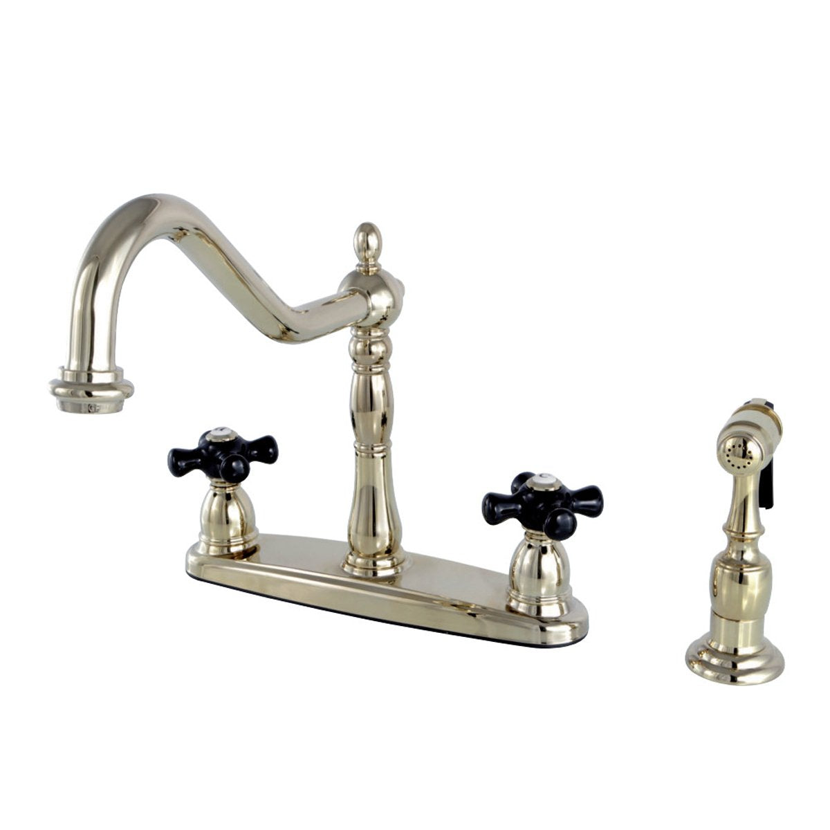 Kingston Brass Duchess Centerset 4-Hole Kitchen Faucet