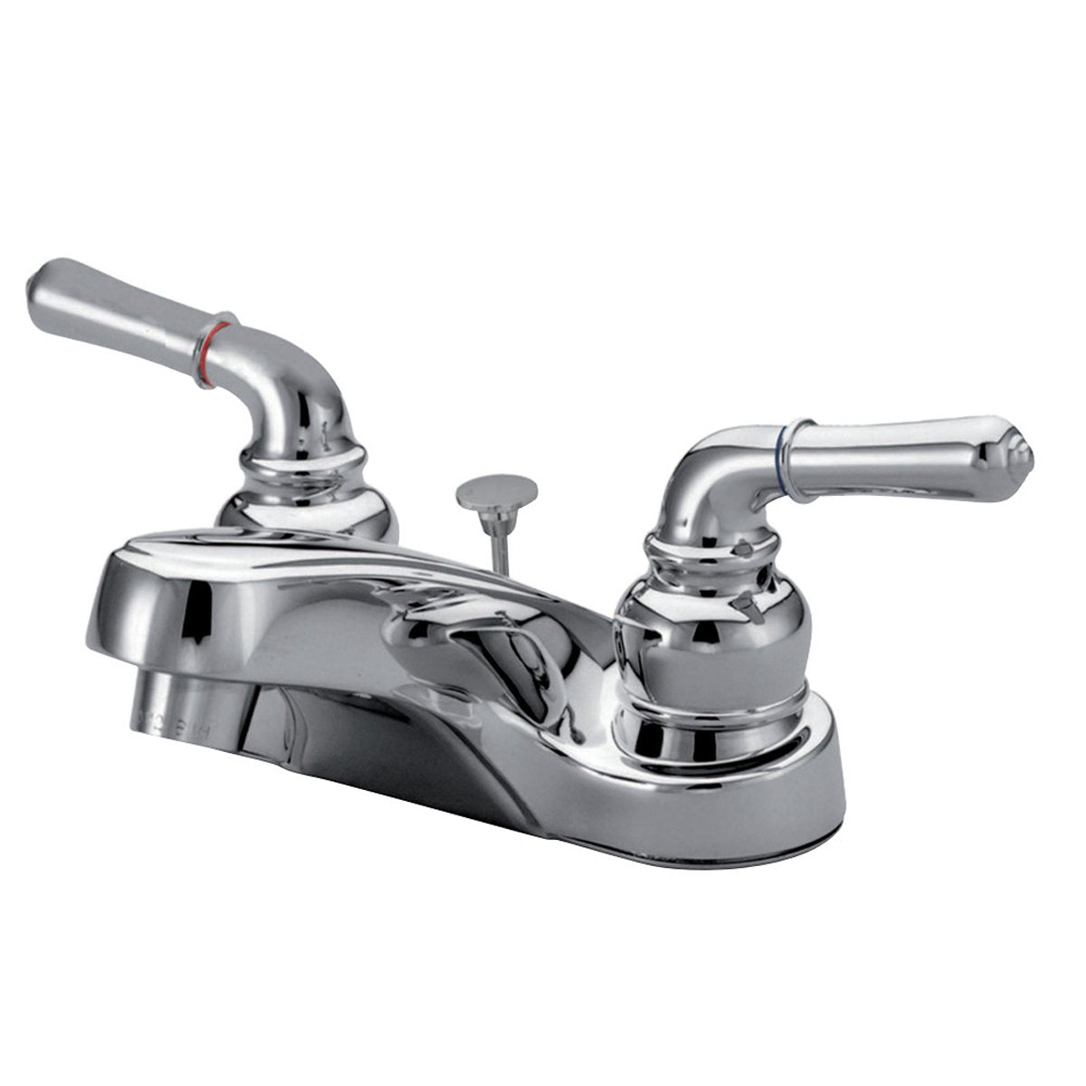 Kingston Brass Chrome Two Handle 4 Centerset Bar Prep Sink Faucet