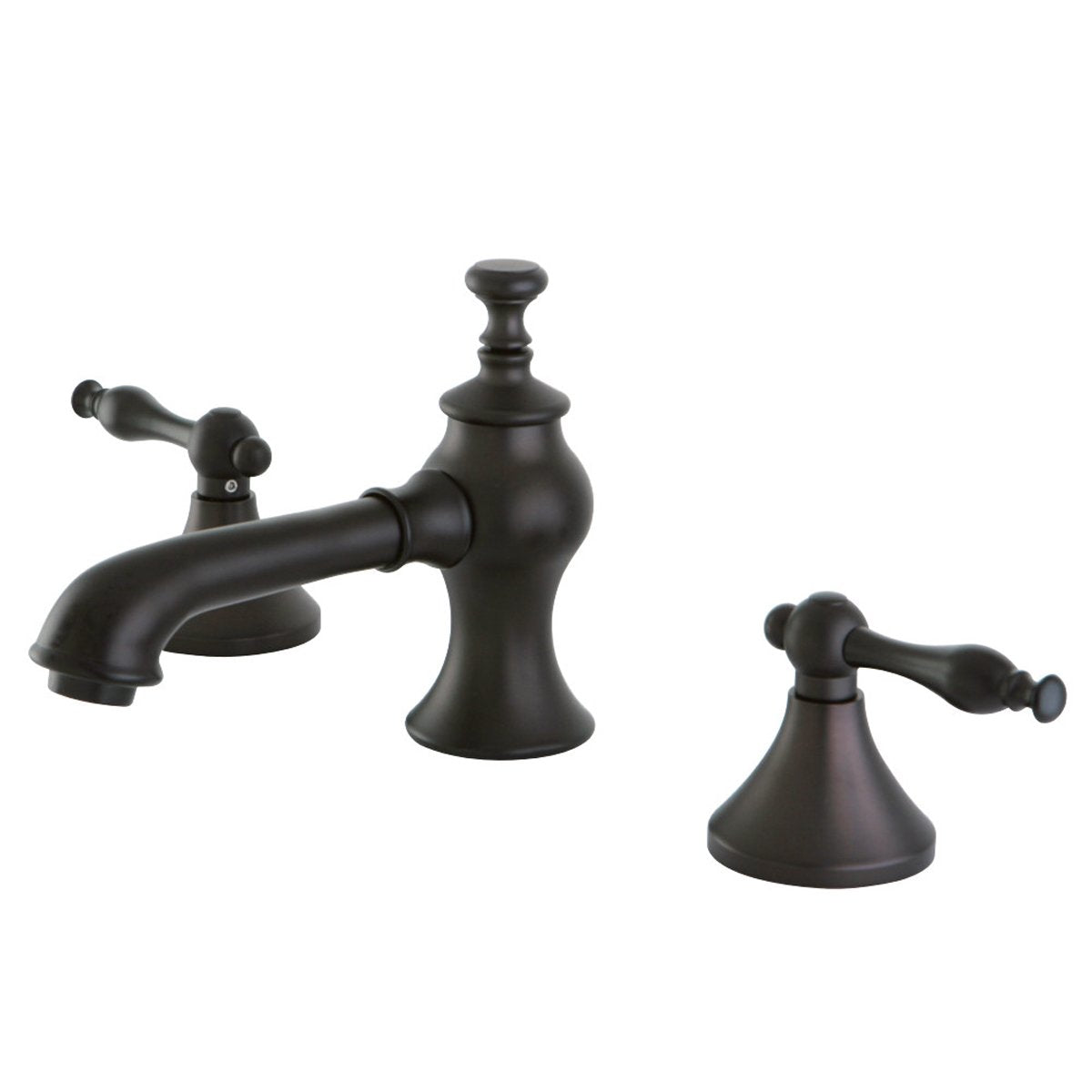 Kingston Brass Naples 8-Inch Widespread Bathroom Faucet